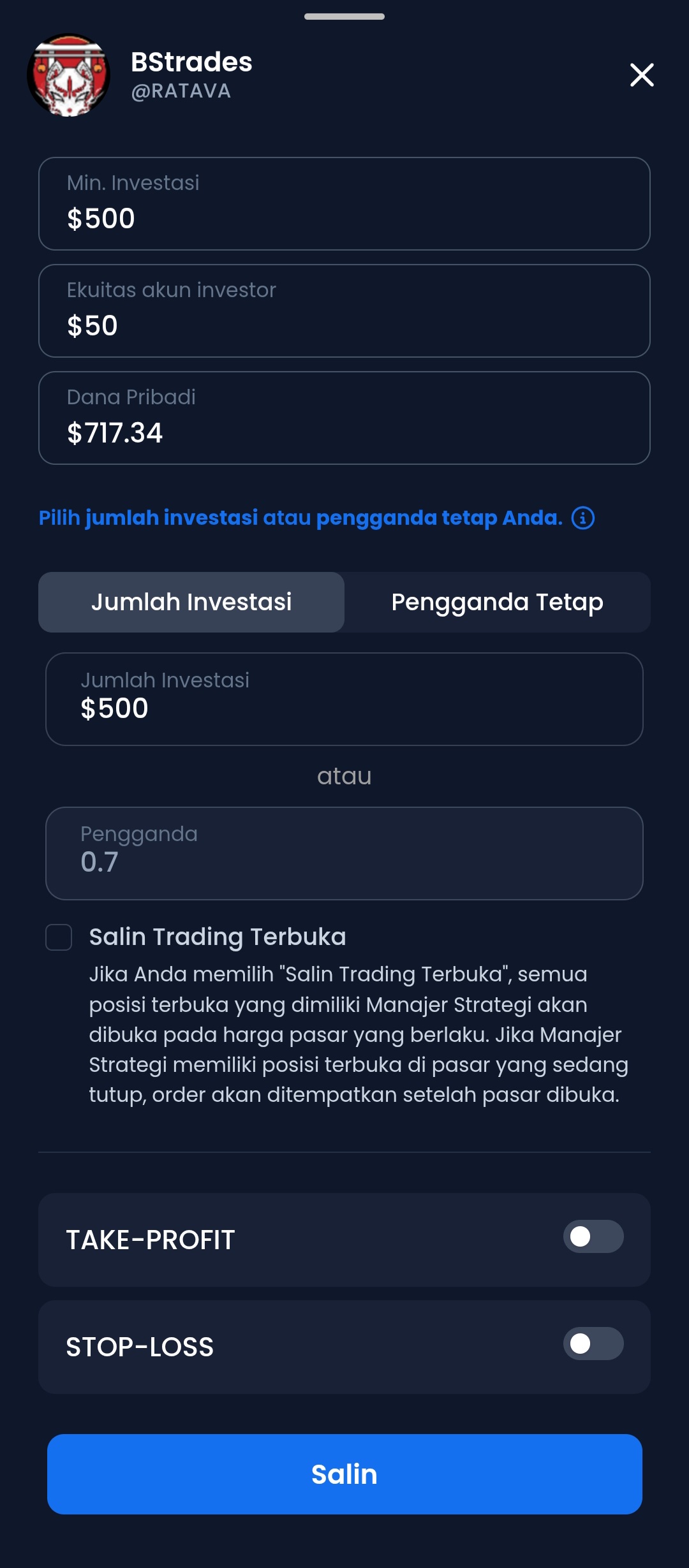 Risk Management & Trading Plan